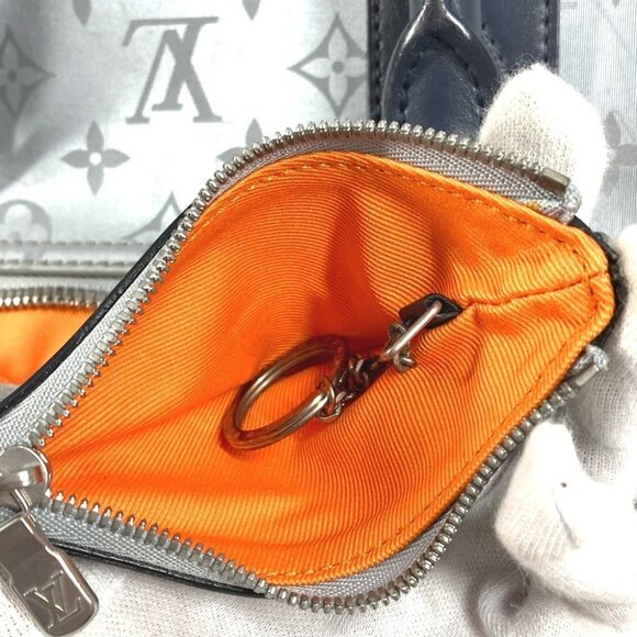 LOUIS VUITTON M44170 Monogram satellite Keepall-Bandouliere 50 travel Duffle Bag - Picture 13 of 16